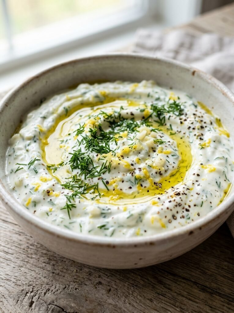 Greek yogurt lemon dip 202605141456