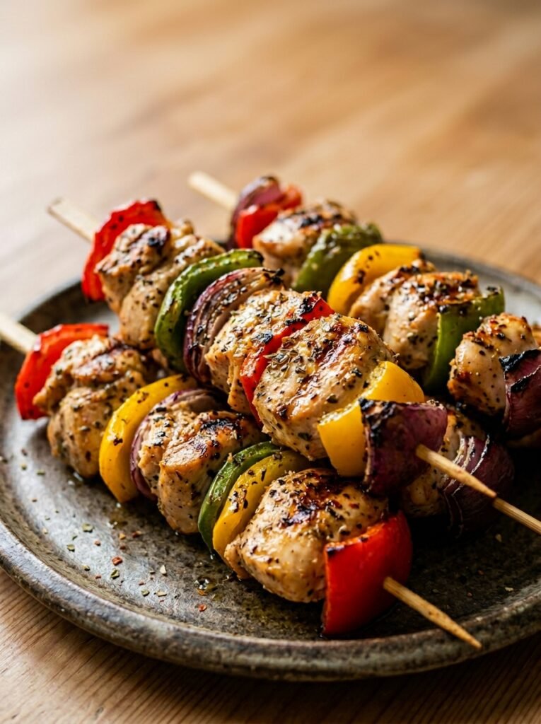 Grilled chicken snack skewers 202605102055