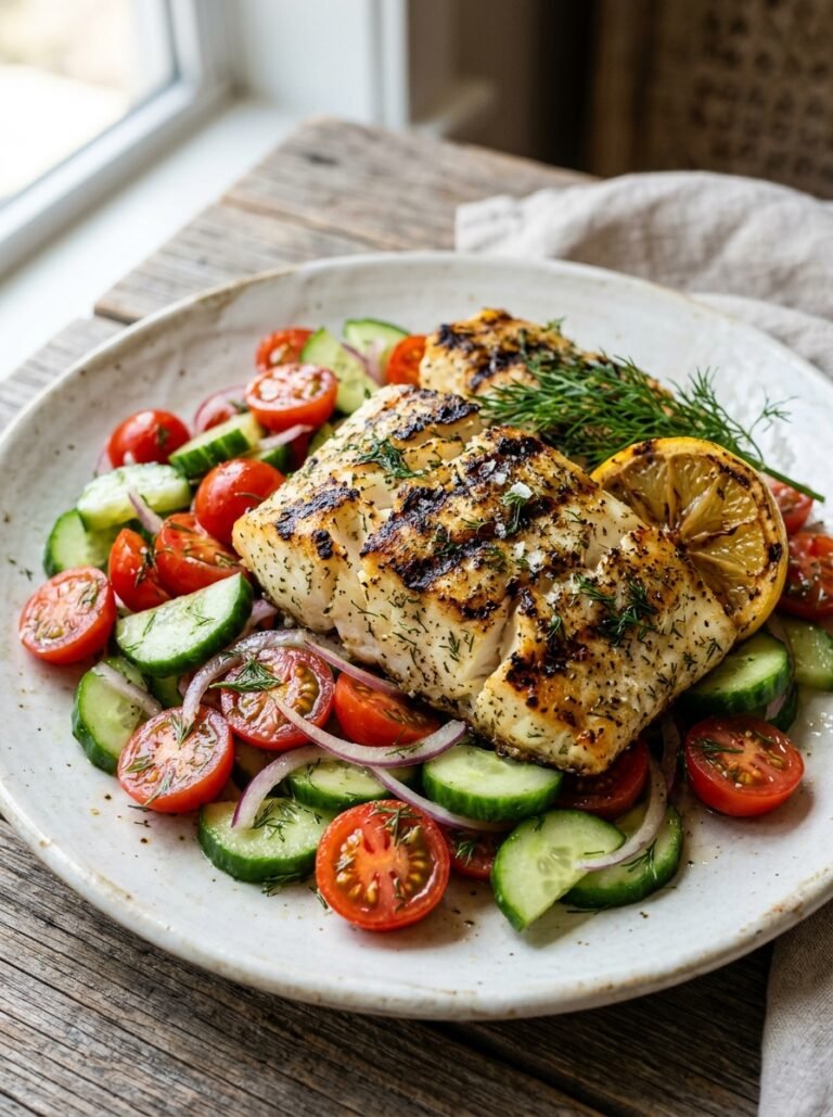 High Protein Grilled Cod Tomato Cucumber Plate: A Complete Recipe Guide 17 Grilled cod tomato cucumber plate 202605051339