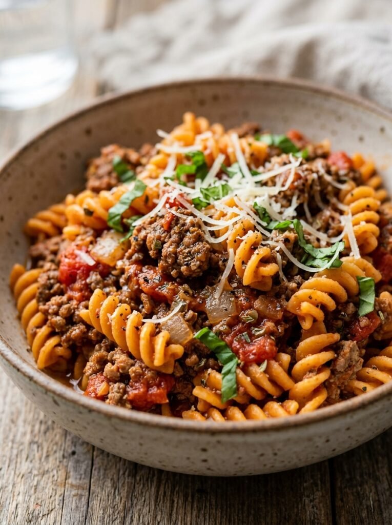 High Protein Red Lentil Pasta with Lean Ground Beef Sauce 12 High Protein Red Lentil Pasta 202605021343