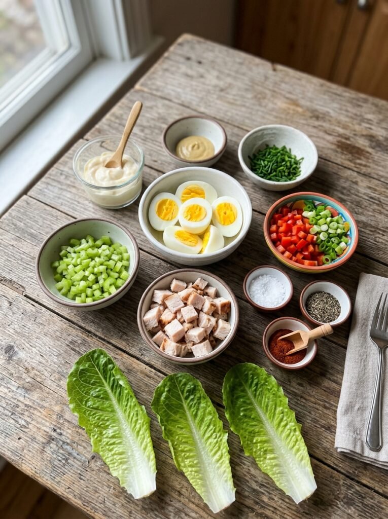 High Protein Egg Salad Turkey Lunch Boats: A Quick and Healthy Meal 13 Ingredients for egg salad lunch 202605151919
