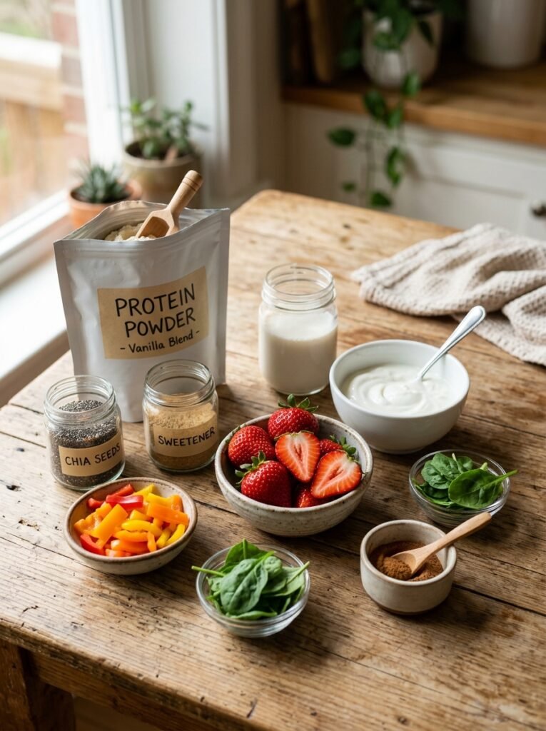 high protein strawberry protein pudding cups recipe 13 Ingredients for protein pudding … 202605071722