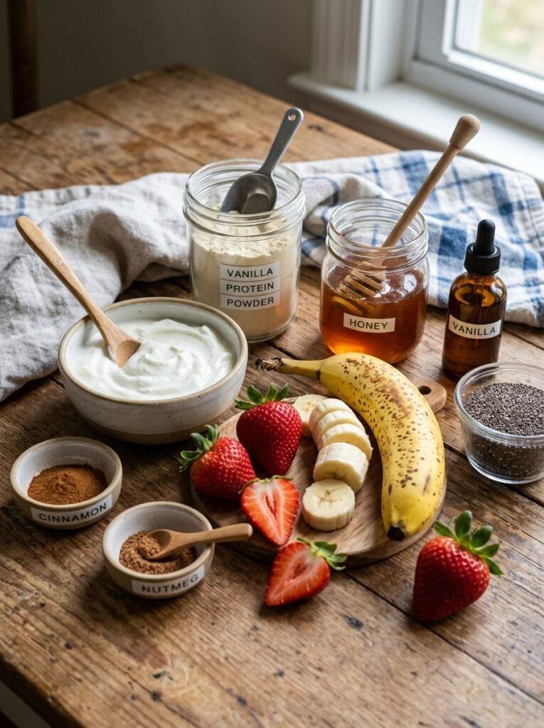 High Protein Strawberry Banana Protein Yogurt Bites: The Ultimate Healthy Snack Recipe 13 Ingredients for protein yogurt b… 202605242209