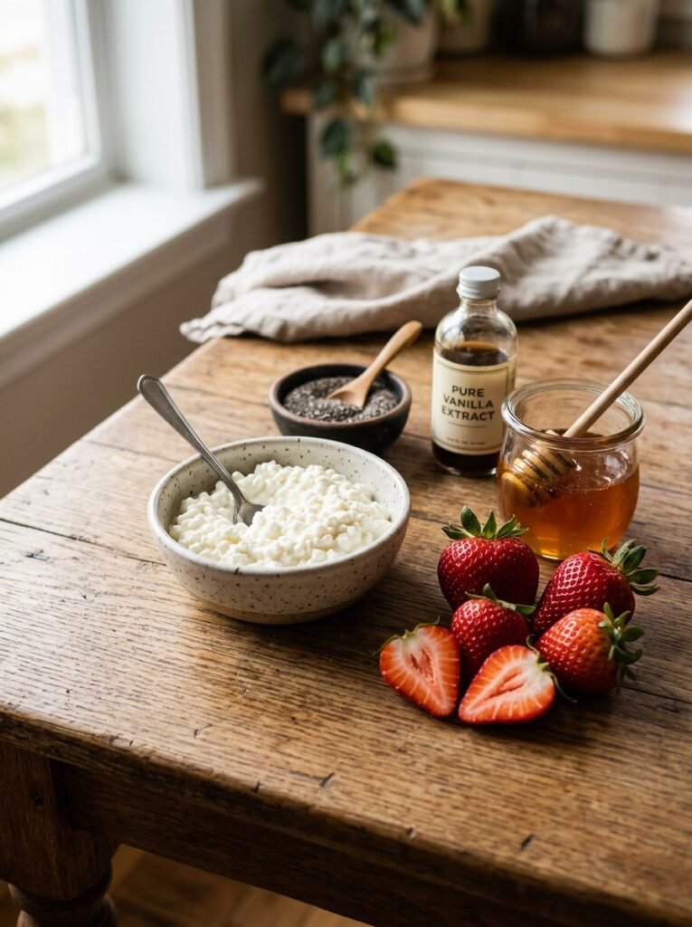 high protein strawberry cottage cheese freezer bark: A Healthy Homemade Snack 13 Ingredients for strawberry cotta… 202605152024