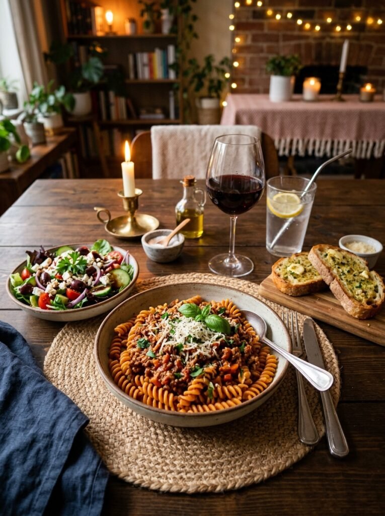 High Protein Red Lentil Pasta with Lean Ground Beef Sauce 15 Red Lentil Pasta with Beef 202605021346