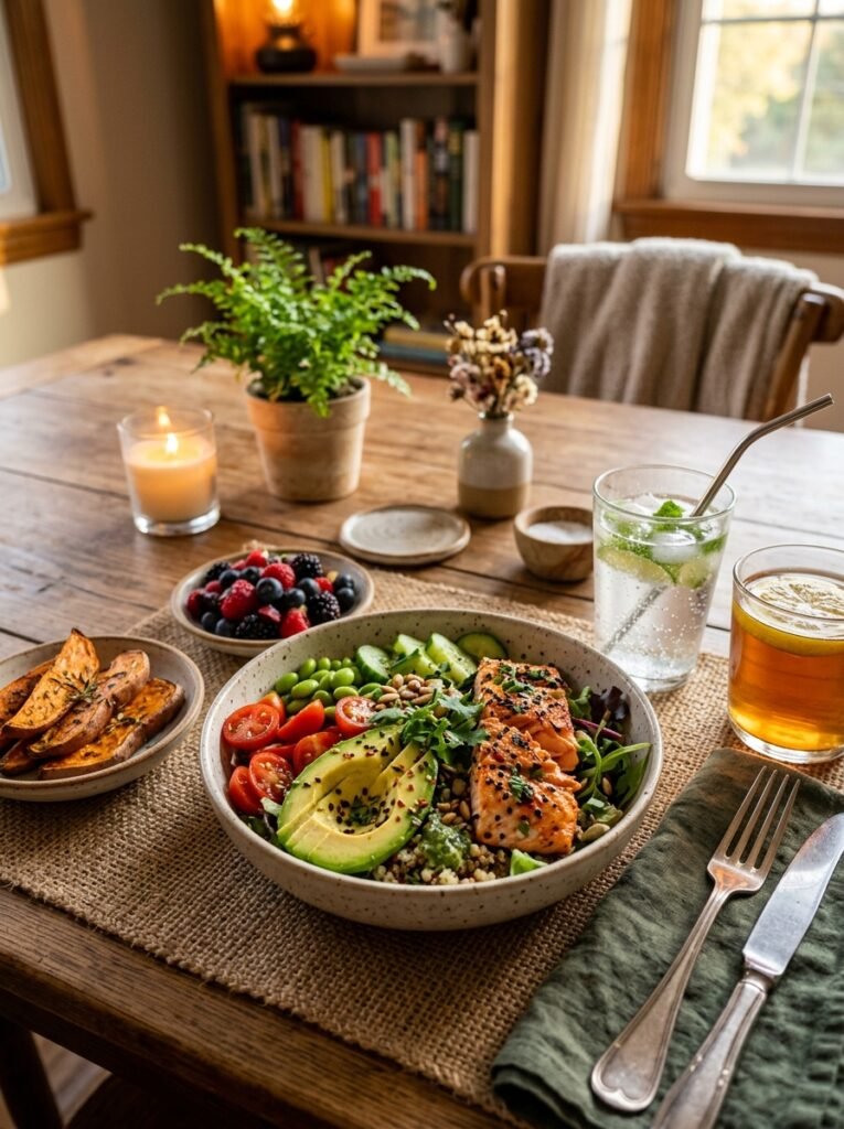 easy high protein salmon avocado tomato bowls 15 Salmon avocado tomato bowls 202605311339 1