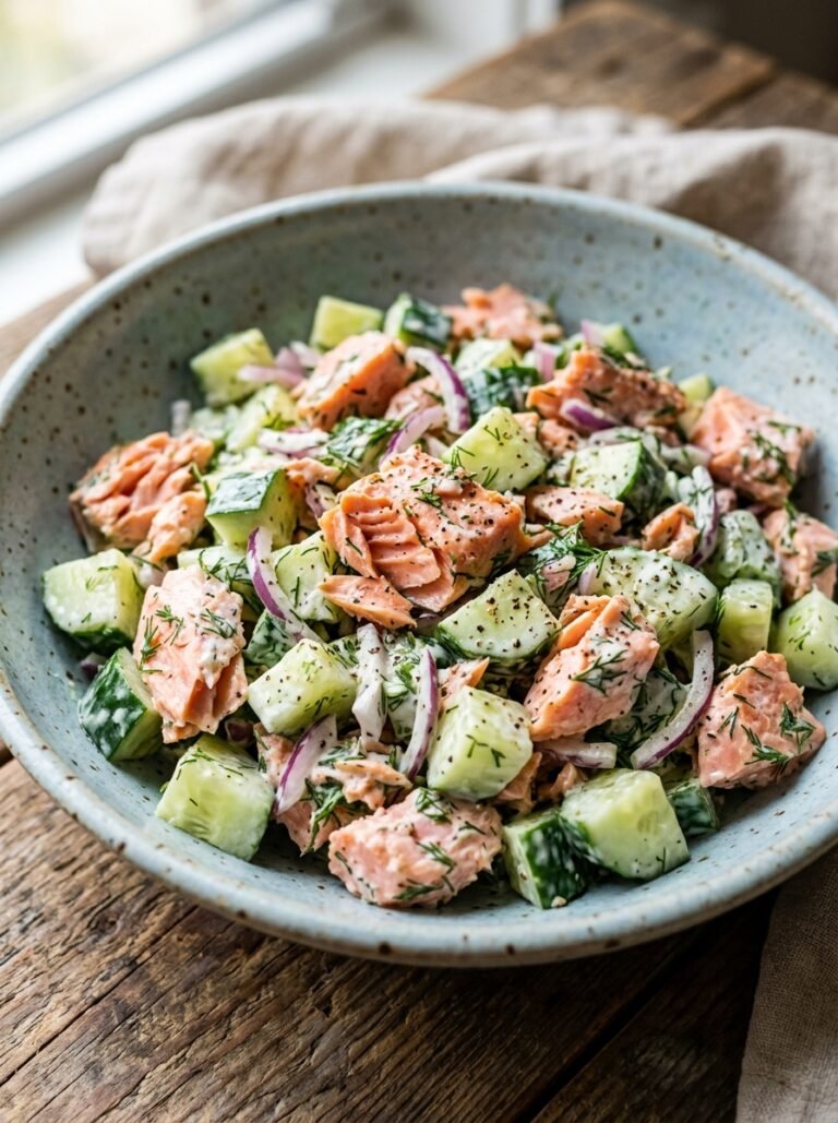Salmon cucumber salad 202605041343