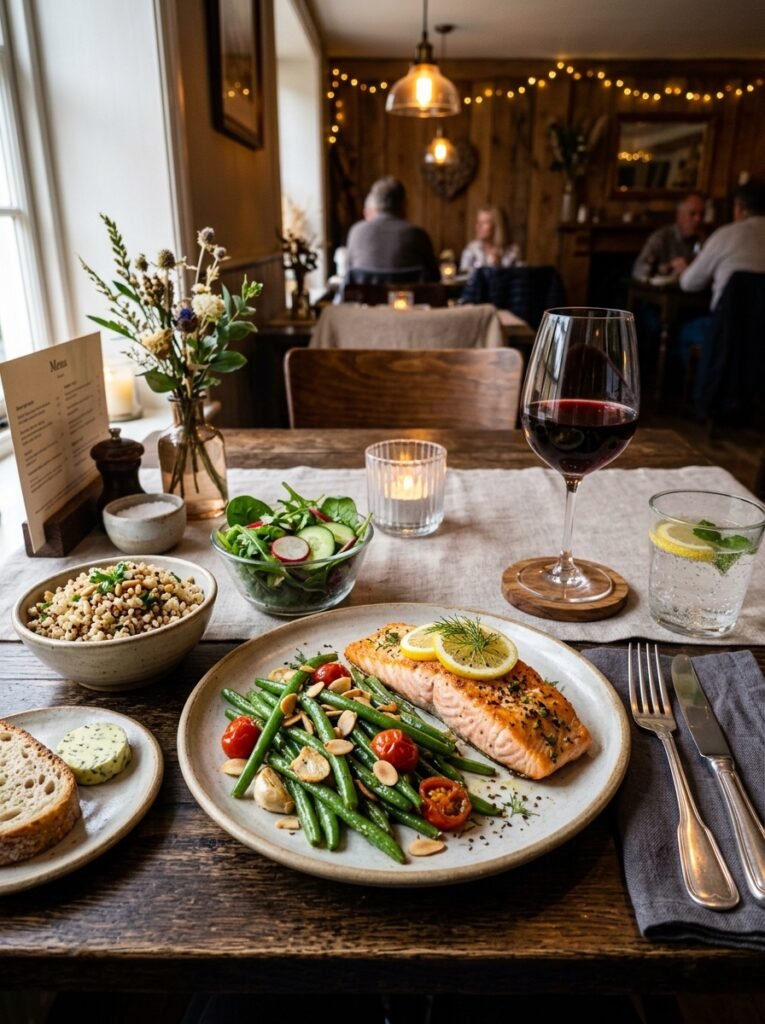 Salmon green bean plate setup 202605092229