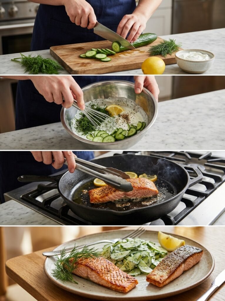 High Protein Salmon Lemon Dill Cucumber Plate: A Fresh, Flavor-Packed Healthy Recipe 14 Salmon lemon dill cucumber plate 202605230008