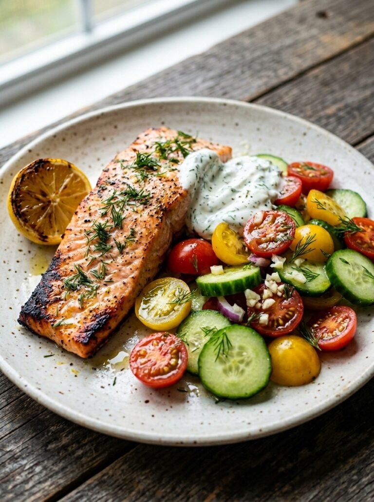 Easy High Protein Salmon Tomato Cucumber Plate: A Complete Guide 17 Salmon tomato cucumber plate 202605151924