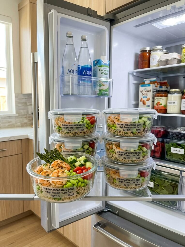 high protein low calorie shrimp asparagus cucumber bowl 16 Shrimp asparagus cucumber bowl 202605102042 2
