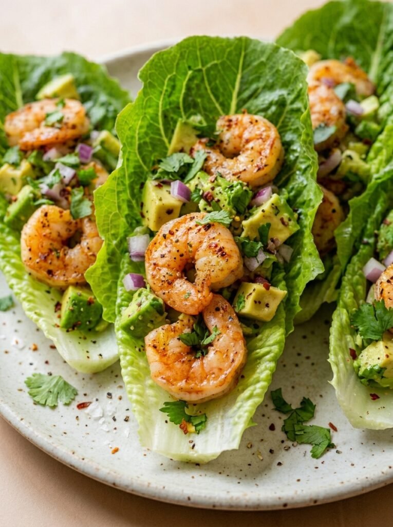 high protein shrimp avocado lettuce lunch cups 12 Shrimp avocado lettuce lunch cups 202605242304