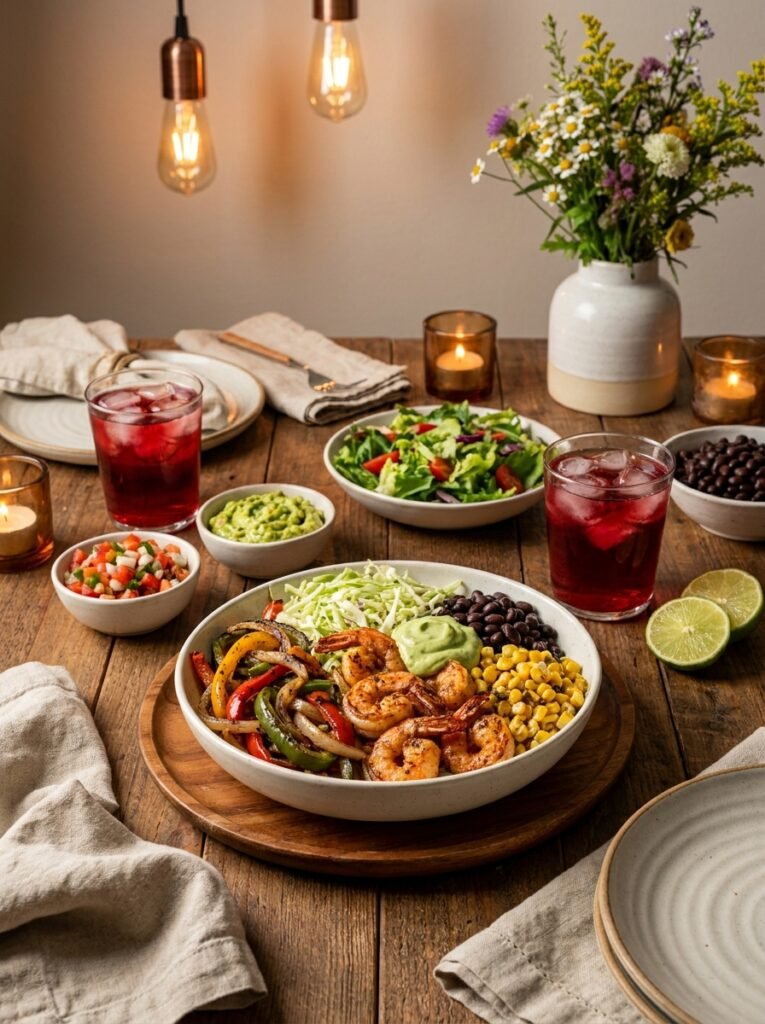 High Protein Low Calorie Shrimp Cabbage Fajita Bowl: Easy Weeknight Dinner Recipe 15 Shrimp cabbage fajita bowl 202605132028