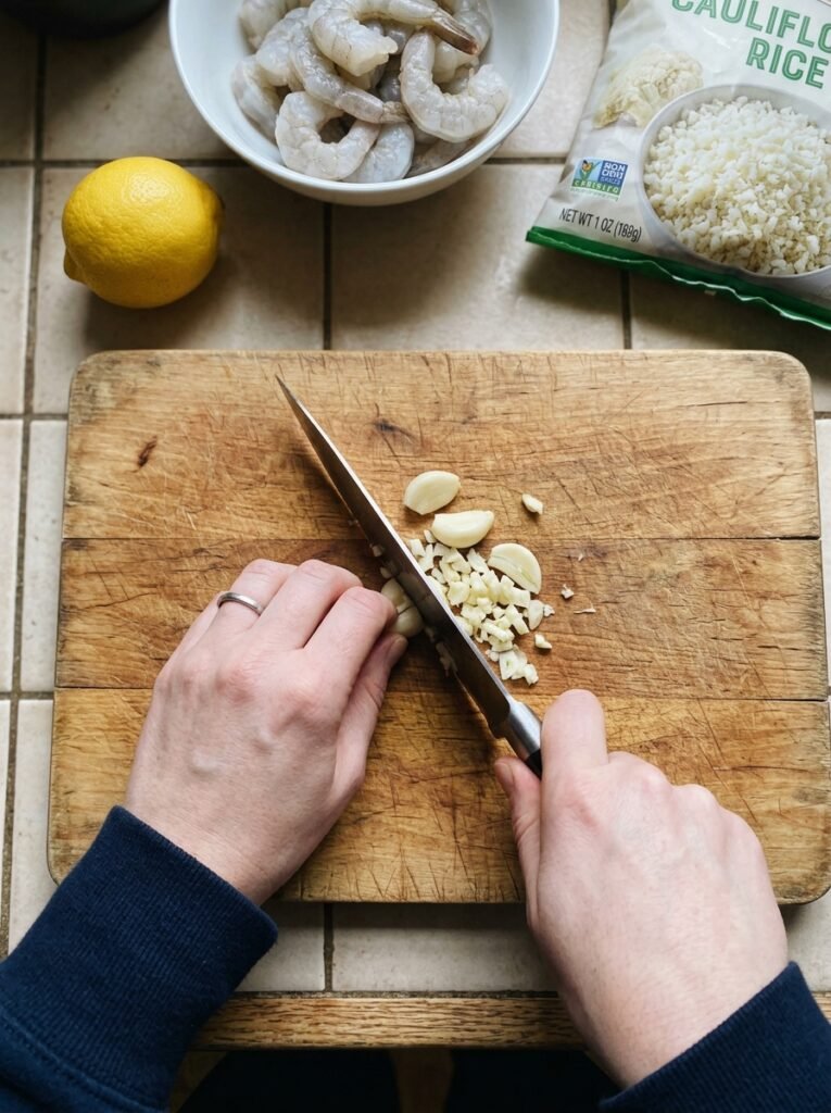 Shrimp cauliflower rice skillet … 202605031238 1