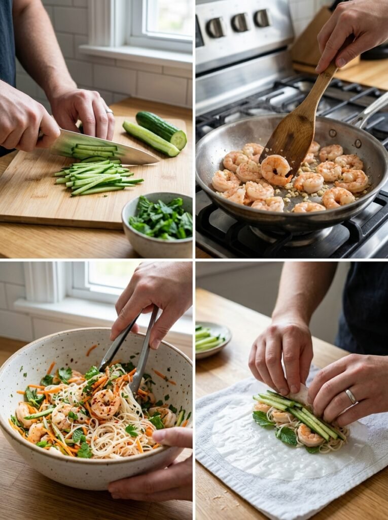 High Protein Shrimp Cucumber Rice Paper Rolls: A Fresh & Healthy Recipe 14 Shrimp cucumber rice paper rolls 202605041347 1