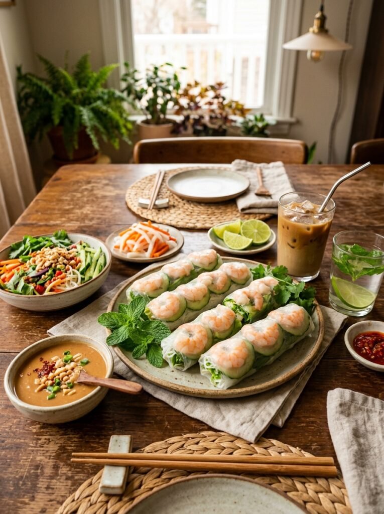 High Protein Shrimp Cucumber Rice Paper Rolls: A Fresh & Healthy Recipe 15 Shrimp cucumber rice paper rolls 202605041347 3