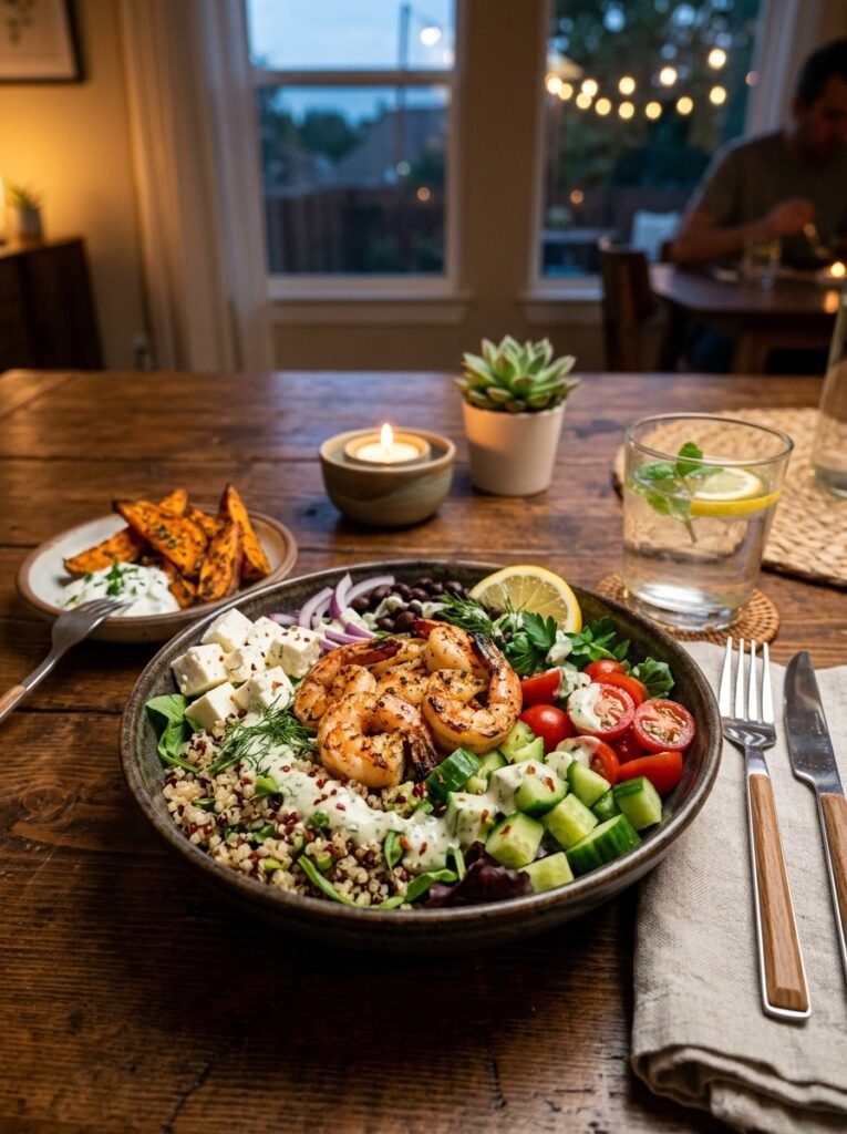 High Protein Shrimp Feta Cucumber Dinner Bowl 15 Shrimp feta cucumber dinner bowl 202605181331 2