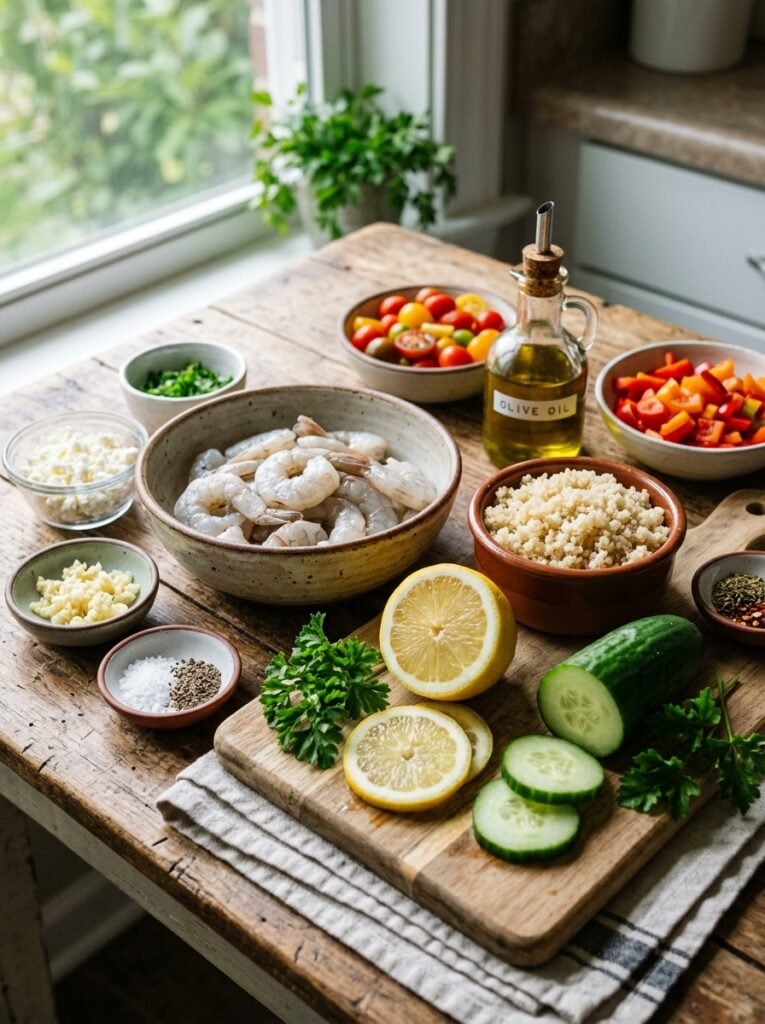 Shrimp lemon cucumber bowls ingr… 202606121233