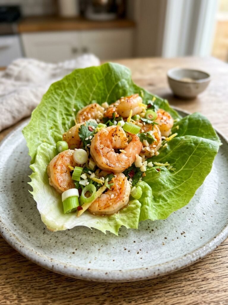 High Protein Low Calorie Shrimp Lemon Lettuce Wraps 17 Shrimp lemon lettuce wraps 202605181337