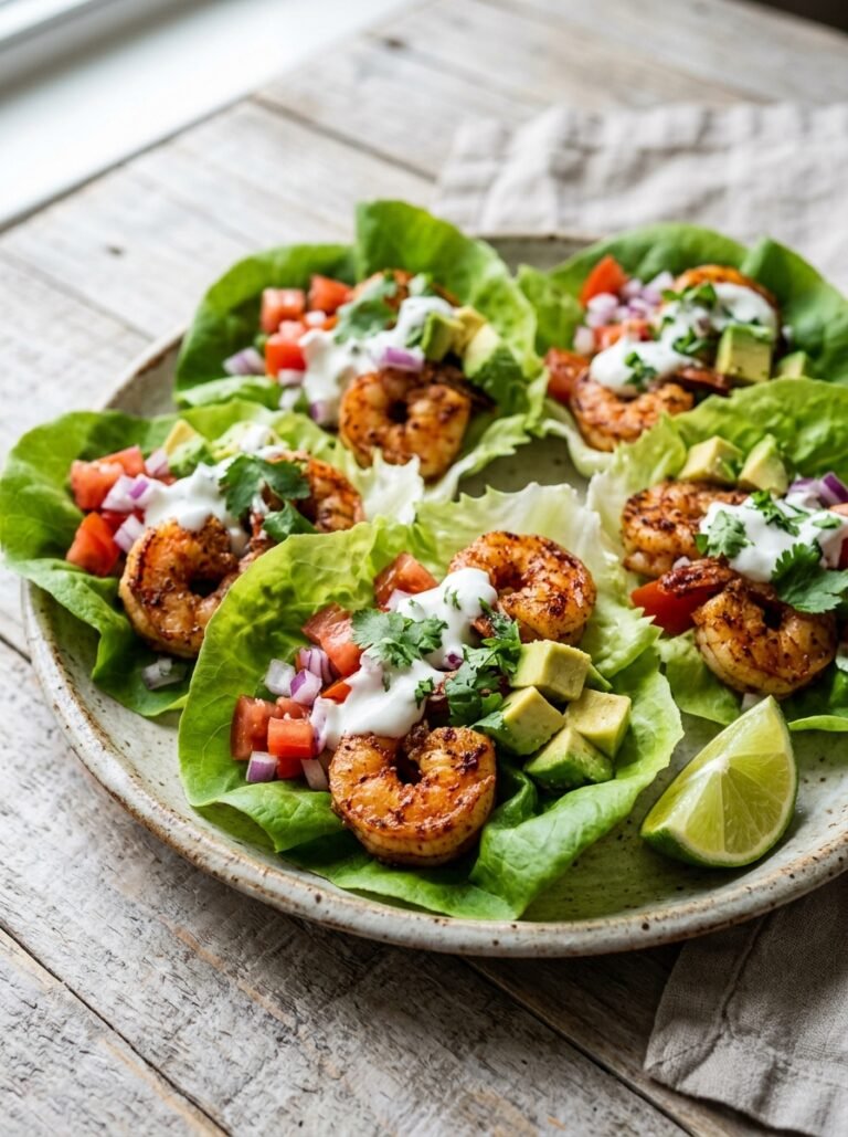Shrimp lettuce taco cups 202605031308