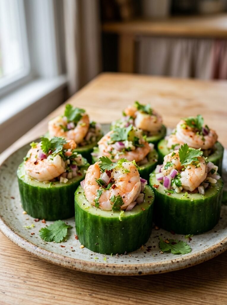Shrimp lime cucumber cups 202606081438