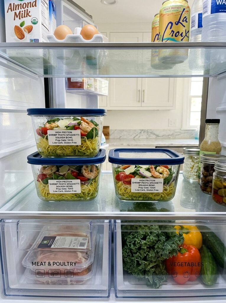 High Protein Shrimp Pesto Spaghetti Squash Bowl: A Healthy, Flavorful Meal 16 Shrimp pesto spaghetti squash bowl 202605112345