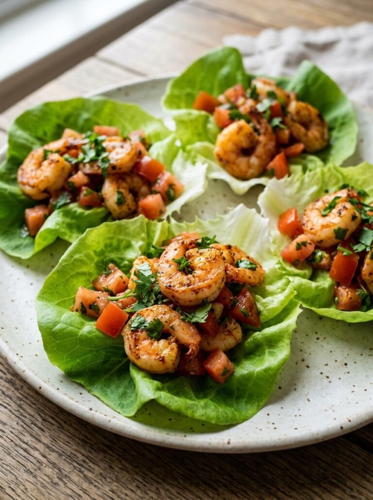 High Protein Low Calorie Shrimp Tomato Lettuce Cups 17 Shrimp tomato lettuce cups 202605151913