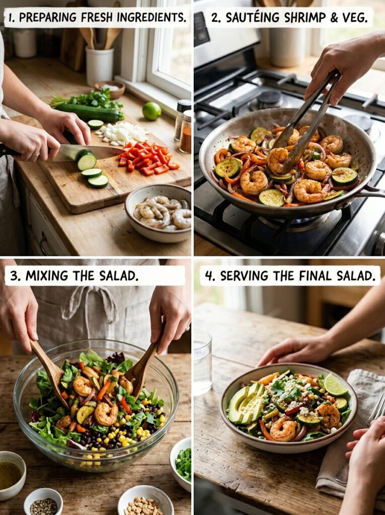 Shrimp zucchini fajita salad pro… 202606091355
