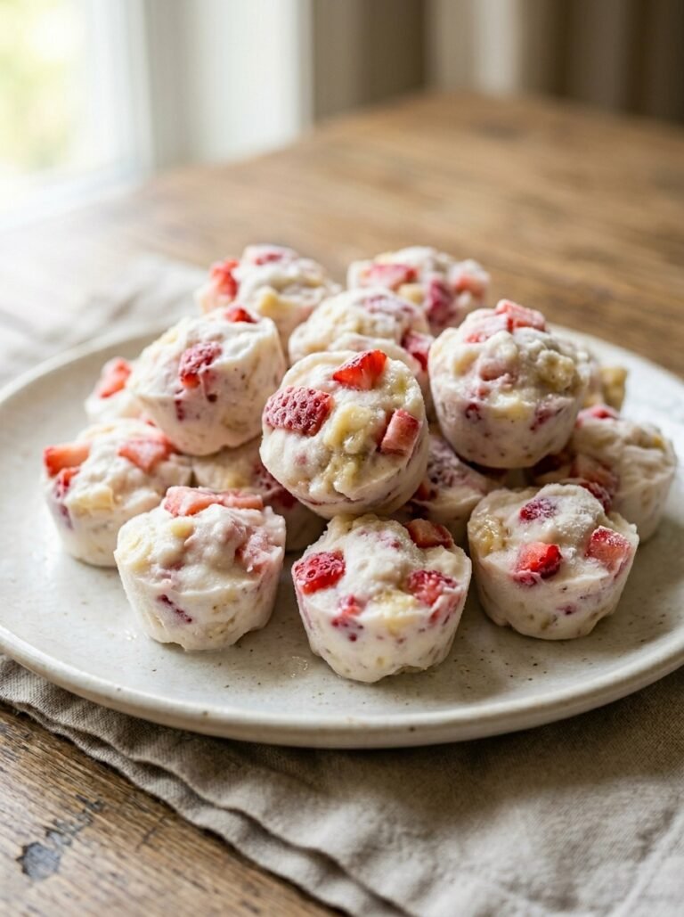High Protein Strawberry Banana Protein Yogurt Bites: The Ultimate Healthy Snack Recipe 17 Strawberry banana protein yogurt… 202605242209