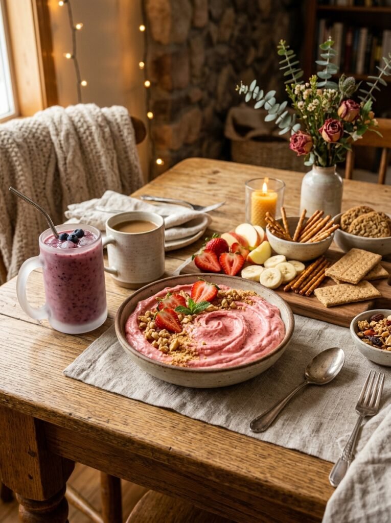 Strawberry cheesecake protein dip 202606071340 2