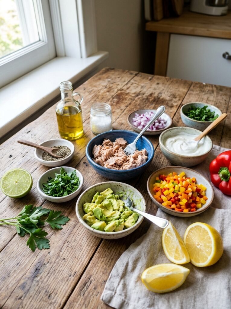 High Protein Tuna Avocado Bell Pepper Bites 13 Tuna avocado bell pepper bites 202606111251 1