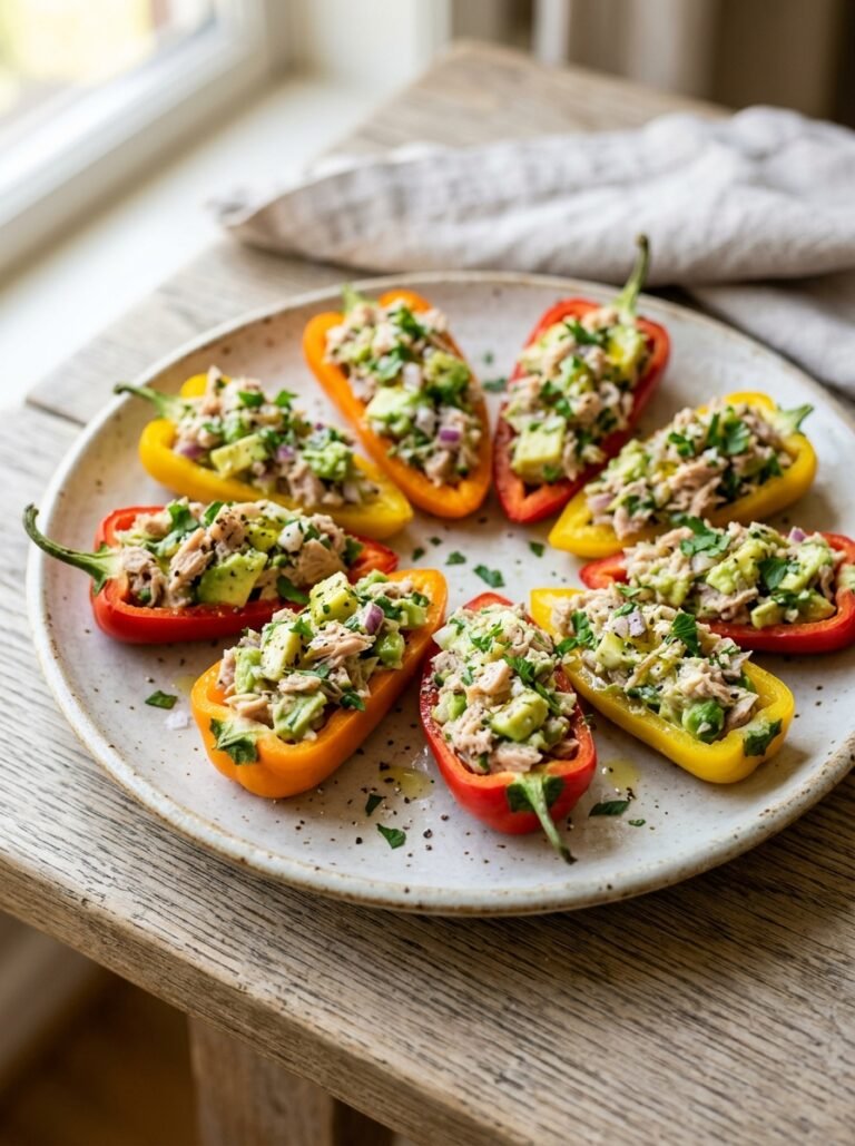 high protein tuna avocado mini peppers 17 Tuna avocado mini peppers 202605041418
