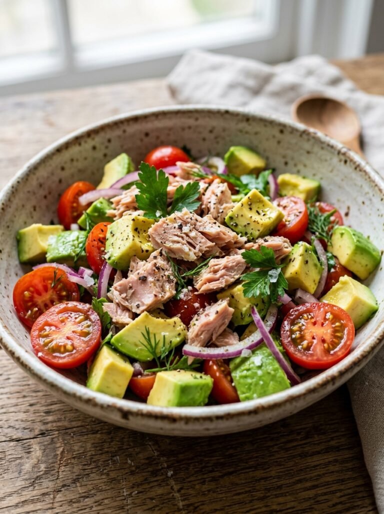 Tuna avocado tomato lunch bowl 202605031316 1