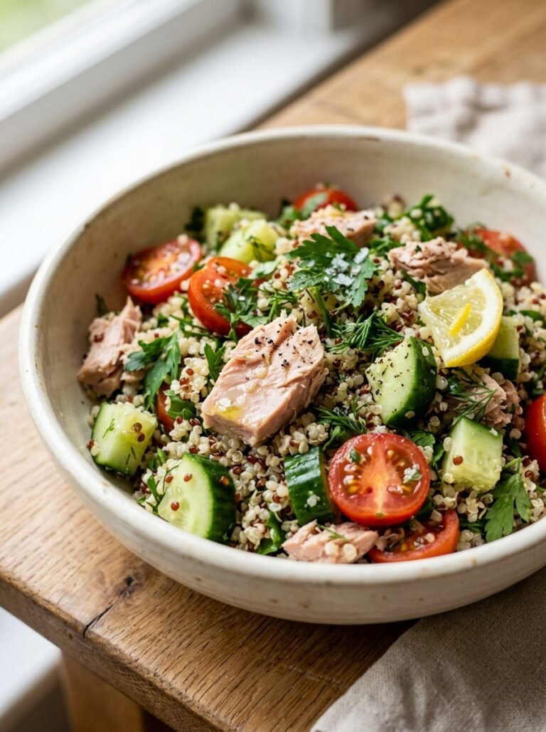 Tuna cucumber quinoa lunch box 202605061510 3