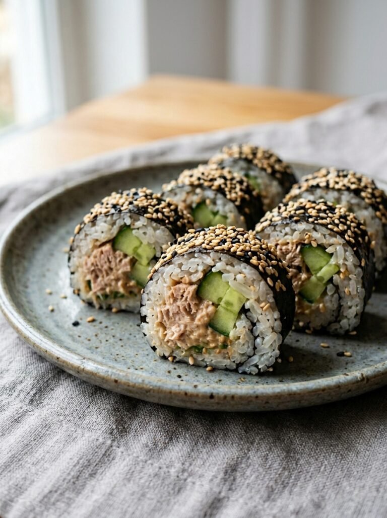 high protein tuna cucumber sesame rolls: Easy Homemade Recipe 17 Tuna cucumber sesame rolls 202606061504