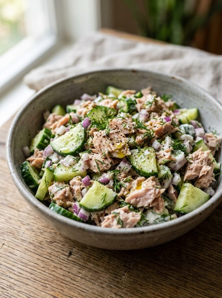 Easy High Protein Tuna Cucumber Summer Salad: A Fresh, Flavorful Meal 17 Tuna cucumber summer salad 202605141452