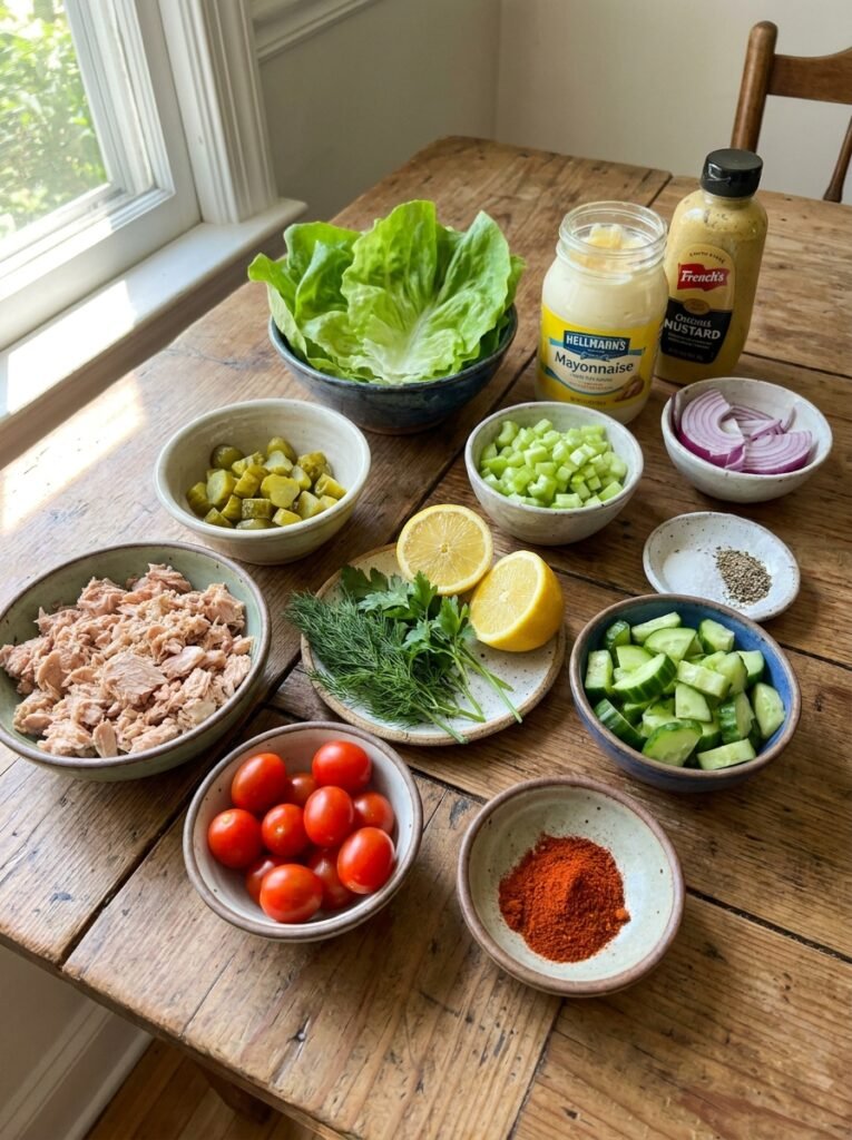 high protein tuna pickle lettuce lunch cups 13 Tuna pickle lettuce lunch cups 202605131502 1