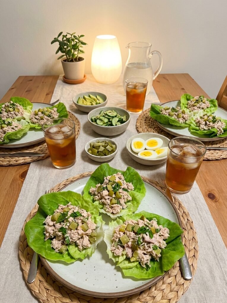 high protein tuna pickle lettuce lunch cups 15 Tuna pickle lettuce lunch cups 202605131502 2