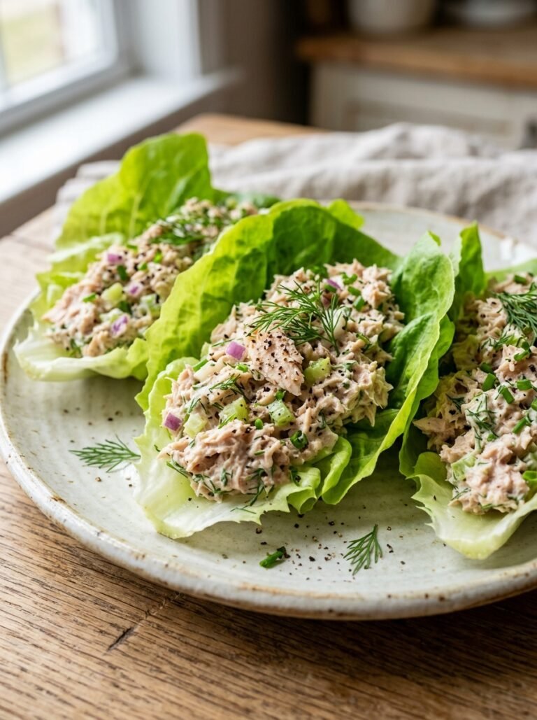 high protein low calorie tuna stuffed lettuce boats 17 Tuna stuffed lettuce boats 202606081415