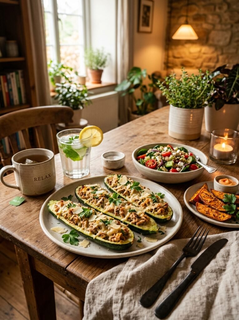 High Protein Tuna Zucchini Lunch Boats 4 Tuna zucchini lunch boats 202605242234 1