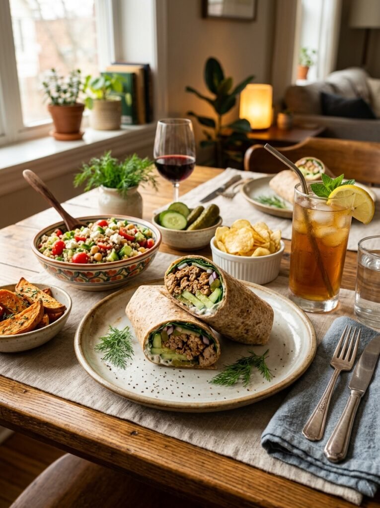 High Protein Turkey Cucumber Pickle Lunch Wraps 15 Turkey Cucumber Pickle Lunch Wraps 202606111327