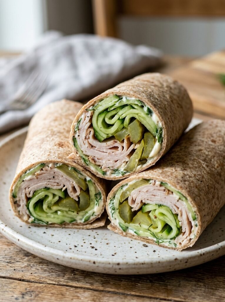 Turkey Cucumber Pickle Wraps 202606111327