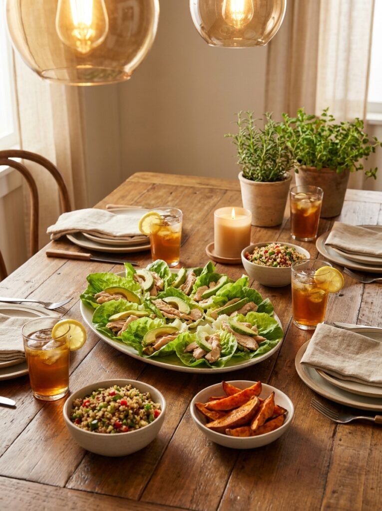 easy high protein turkey avocado lettuce cups 12 Turkey avocado lettuce cups 202605132053