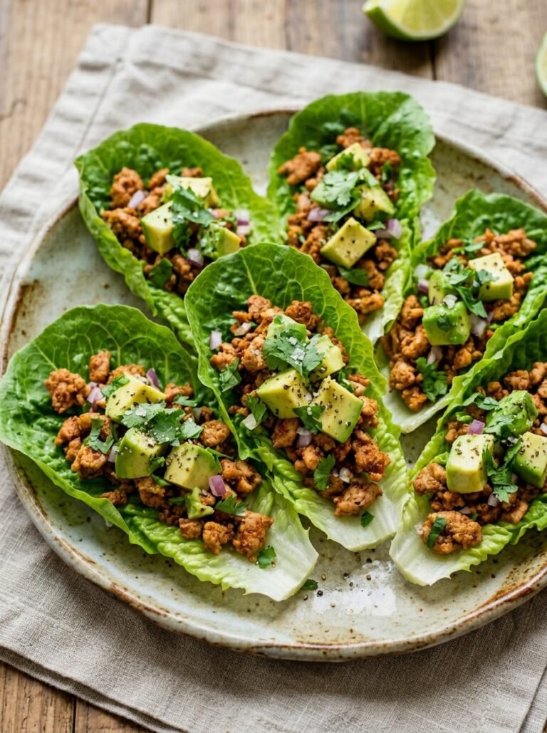 Turkey avocado lettuce cups 202605242244
