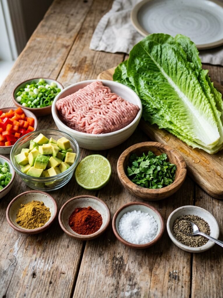 Turkey avocado lettuce cups ingr… 202605242244