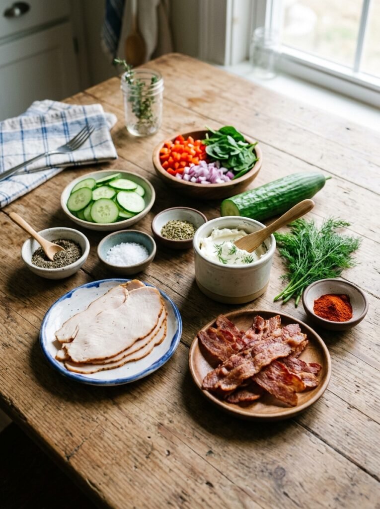 high protein turkey bacon cucumber rollups 13 Turkey bacon cucumber rollups in… 202606121212