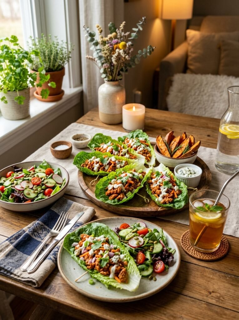 High Protein Turkey Buffalo Lettuce Lunch Wraps 15 Turkey buffalo lettuce lunch wraps 202606071323 2