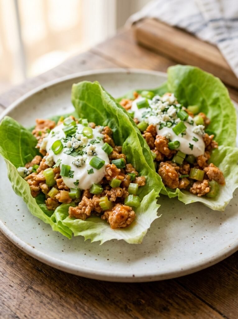 High Protein Turkey Buffalo Lettuce Lunch Wraps 12 Turkey buffalo lettuce lunch wraps 202606071323