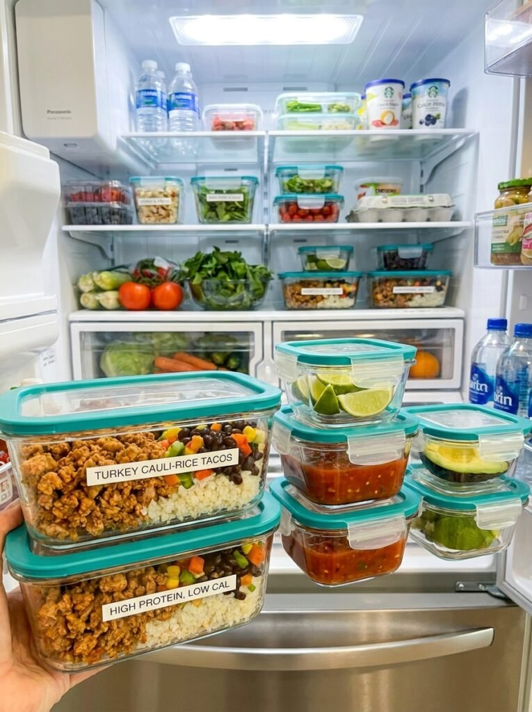 High Protein Low Calorie Turkey Cauliflower Rice Tacos 16 Turkey cauliflower rice tacos 202605132115 1