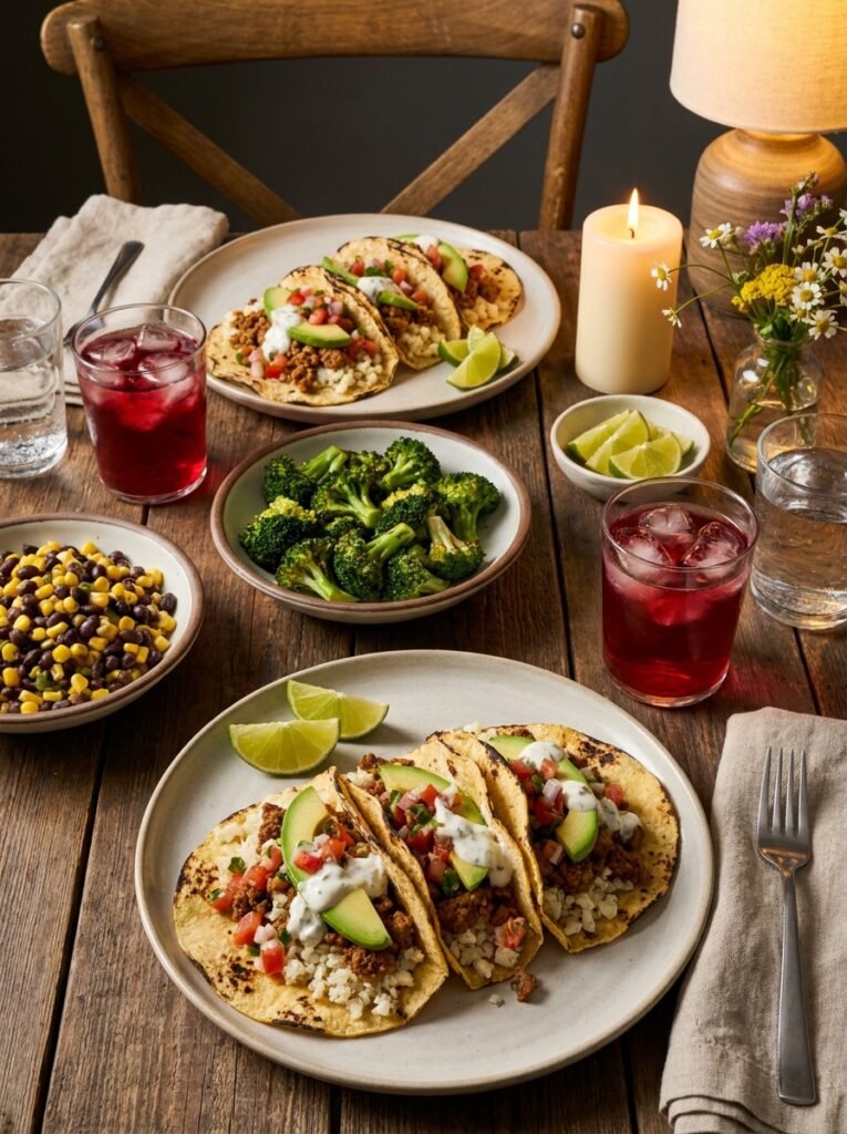 High Protein Low Calorie Turkey Cauliflower Rice Tacos 15 Turkey cauliflower rice tacos 202605132115